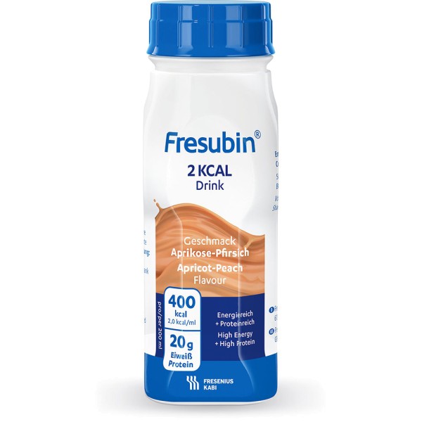 Fresubin 2 kcal Drink Aprikose-Pfirsich 24x200ml