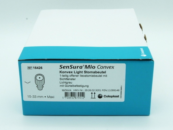 Sensura Mio konvex light Ileo.Beut.1t.15-33 maxi 10St